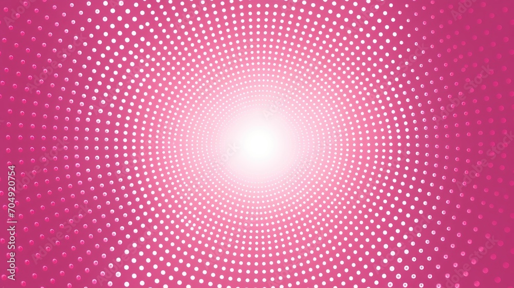 Radial halftone background, pixelated dots wallpaper, pop art fading wavy pattern, pink color Radial halftone background, pixelated dots wallpaper, pop art fading wavy pattern, pink color