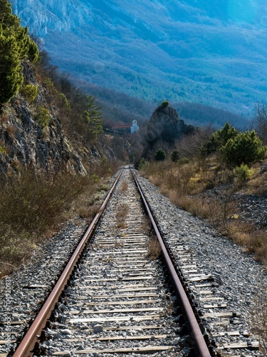 rails railway pijana pruga photo