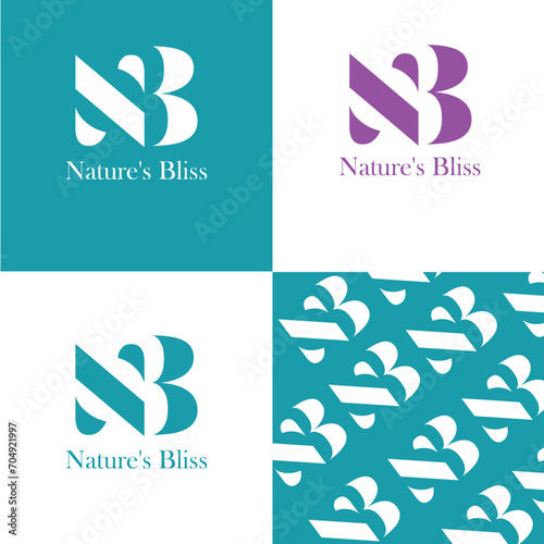NB Logo Vector Design 