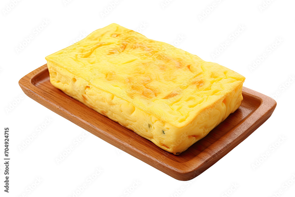 Artistry with the Tamagoyaki Pan Isolated On Transparent Background
