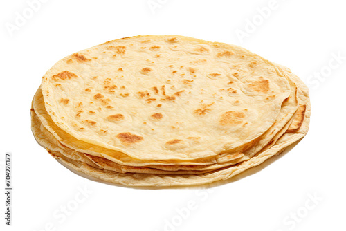 the Art of the Tortilla Isolated On Transparent Background