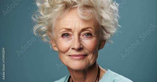 portrait of a senior person