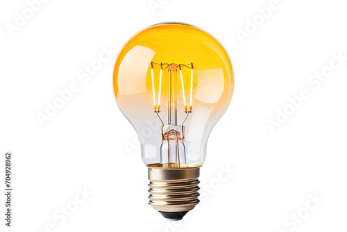 Cozy Warm White Light Isolated On Transparent Background
