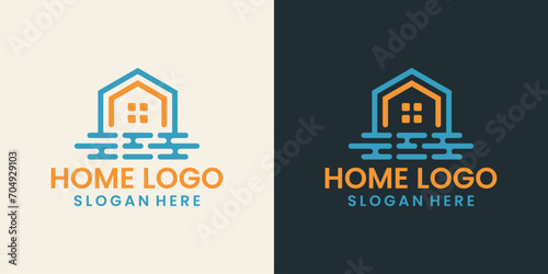 vector house logo template vector logo design ideas