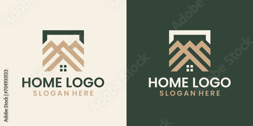 vector luxury house real estate logo template vector logo design ideas