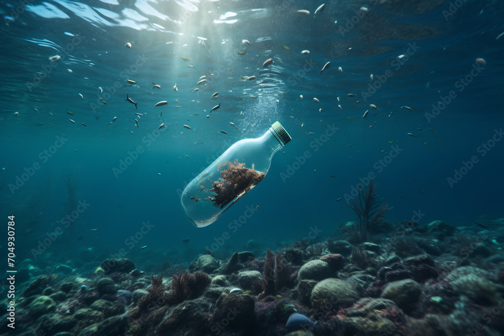 Plastic Intruder in the Marine Ecosystem