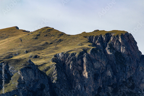 Mountain from Braies Lake