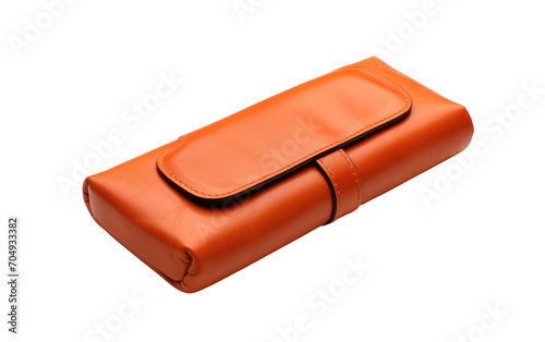 Cigar Holder in Genuine Leather isolated on transparent Background