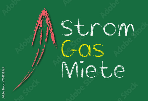 Ausgaben für Strom, Gas und Miete ziehen an! Wohnen wird deutlich teurer!