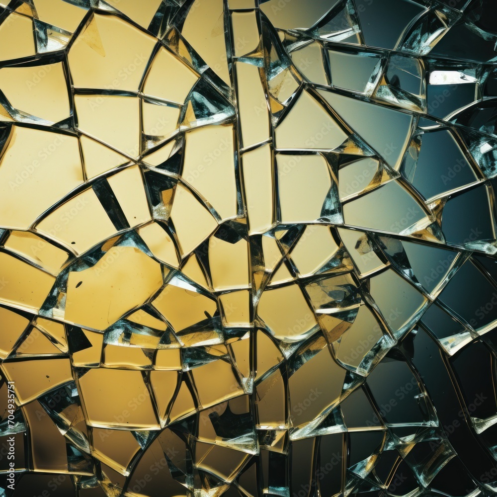 a close up of a mirror with a lot of broken pieces of glass on the bottom and bottom of it. a close up of a mirror with a lot of broken pieces of glass on the bottom and bottom of it.