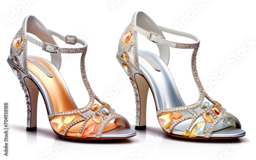 Dazzling Delight heeled sandal pair.