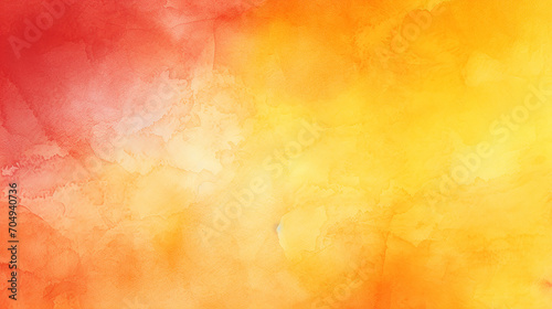 red orange and yellow background with watercolor abstract bright watercolor background. the technique of painting with watercolors on wet