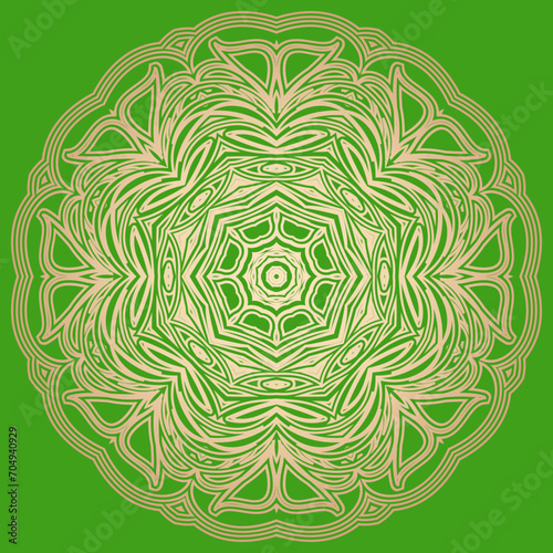 Mandalas for coloring book. Vintage decorative elements. Oriental pattern, vector illustration.