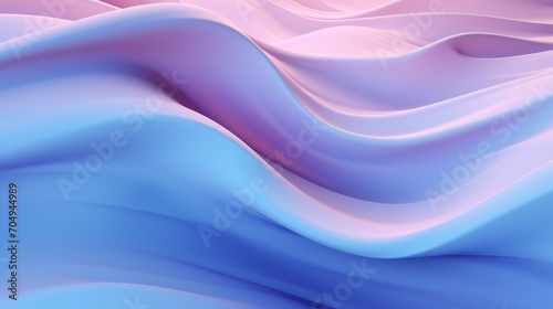A top-view perspective captures the calming ebb and flow of 3D-rendered waves  creating a serene digital seascape