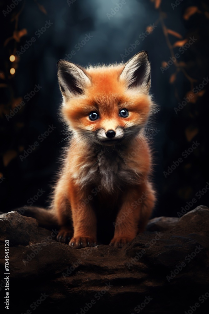 beautiful 3D cartoon illustration, a cute little animal beautiful 3D cartoon illustration, a cute little animal