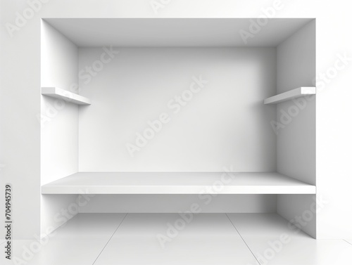 Wallpaper Mural a pristine and pure white canvas, creating a clean and uncluttered space, symbolizing simplicity and clarity.Generative AI Torontodigital.ca