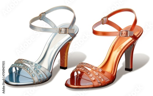 Fashionista Finesse heeled sandal pair.