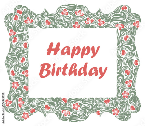 Happy birthday greeting car...