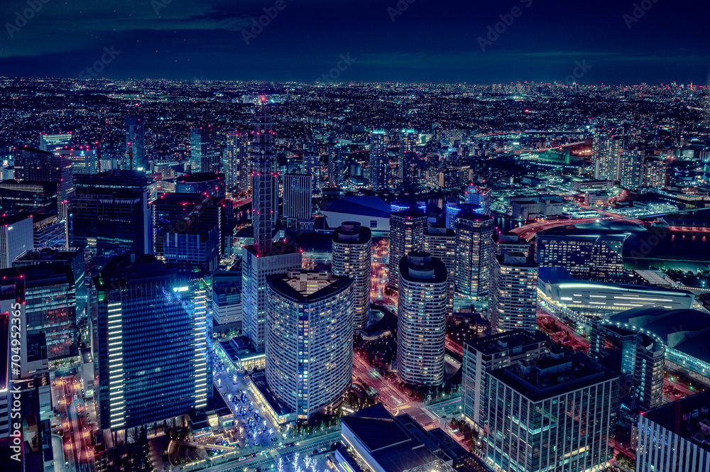 Obraz premium 横浜の夜景