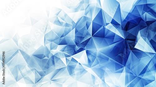  captivating arrangement of blue and white triangles that contribute to a polished and engaging design.