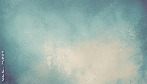 Grunge background in light blue; abstract and creative concept, hand drawn illustration, space for text