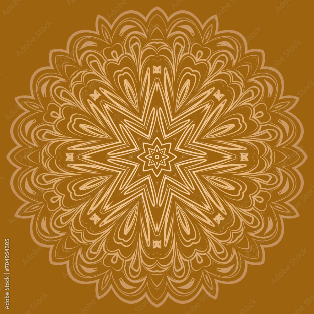 Circular pattern in form of mandala for Henna, Mehndi, tattoo, decoration. Outline doodle hand draw vector illustration. Circular pattern in form of mandala for Henna, Mehndi, tattoo, decoration. Outline doodle hand draw vector illustration.