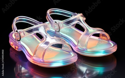 Luminous Lull sandal pair.