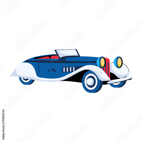 Roofless Car