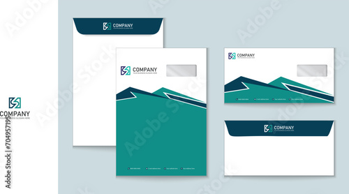 Envelope a4 and dl size template design
