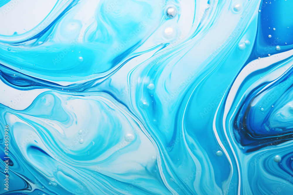 Swirl Abstract Liquid Background in Turquoise Swirl Abstract Liquid Background in Turquoise