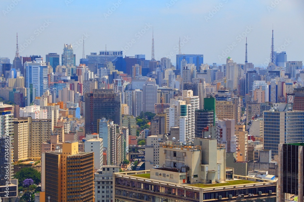 Fototapeta premium Sao Paulo urban landscape