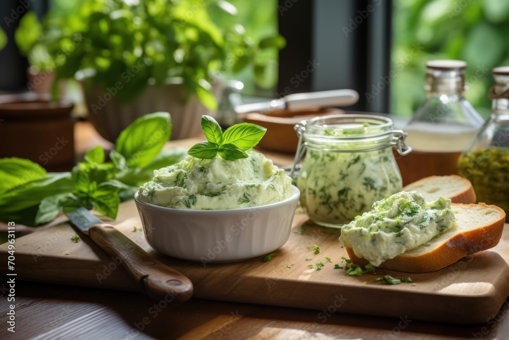 a close up of a plate of food on a table with a knife and fork next to a plate of food on a plate. a close up of a plate of food on a table with a knife and fork next to a plate of food on a plate.