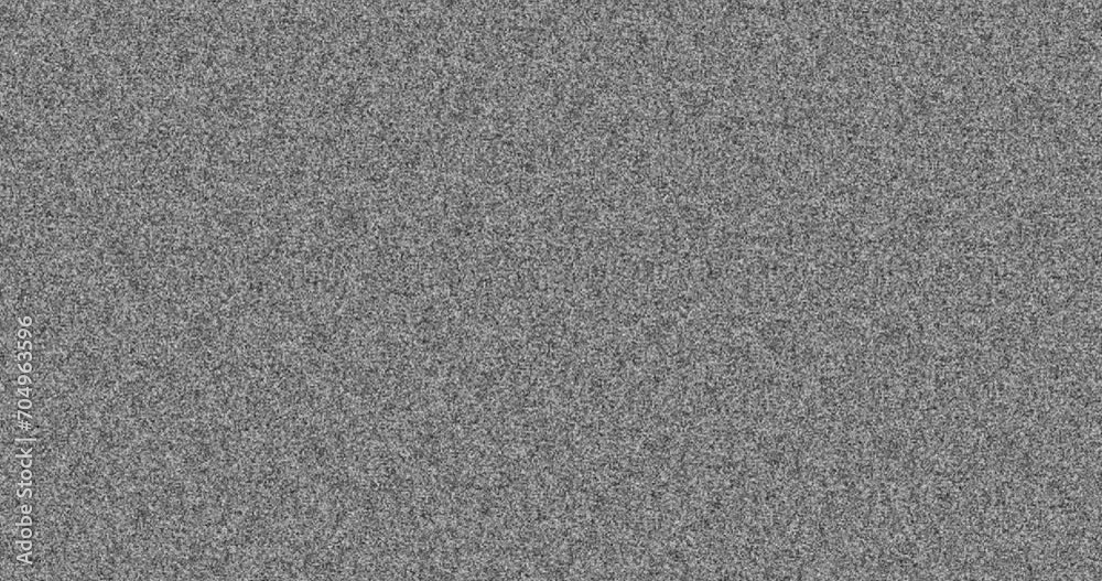 Black and white, static and tv background for no signal, connection and electrical problem. Lighting, television screen and noise pattern grain for broadcast fail, reception and transmission glitch