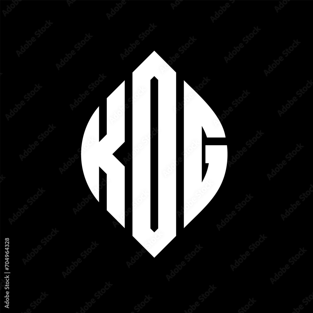 KOG circle letter logo design with circle and ellipse shape. KOG ellipse letters with typographic style. The three initials form a circle logo. KOG circle emblem abstract monogram letter mark vector. KOG circle letter logo design with circle and ellipse shape. KOG ellipse letters with typographic style. The three initials form a circle logo. KOG circle emblem abstract monogram letter mark vector.