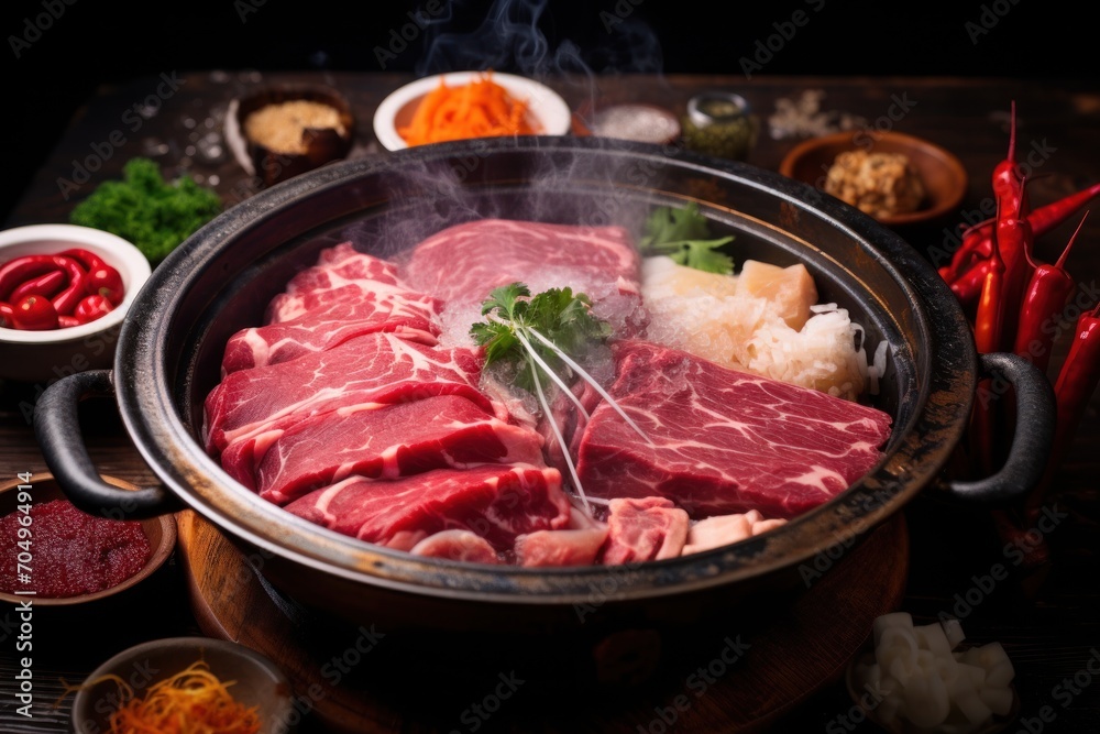 a close up of a plate of food on a plate of food on a plate of food on a plate of food on a plate of food on a table. a close up of a plate of food on a plate of food on a plate of food on a plate of food on a plate of food on a table.