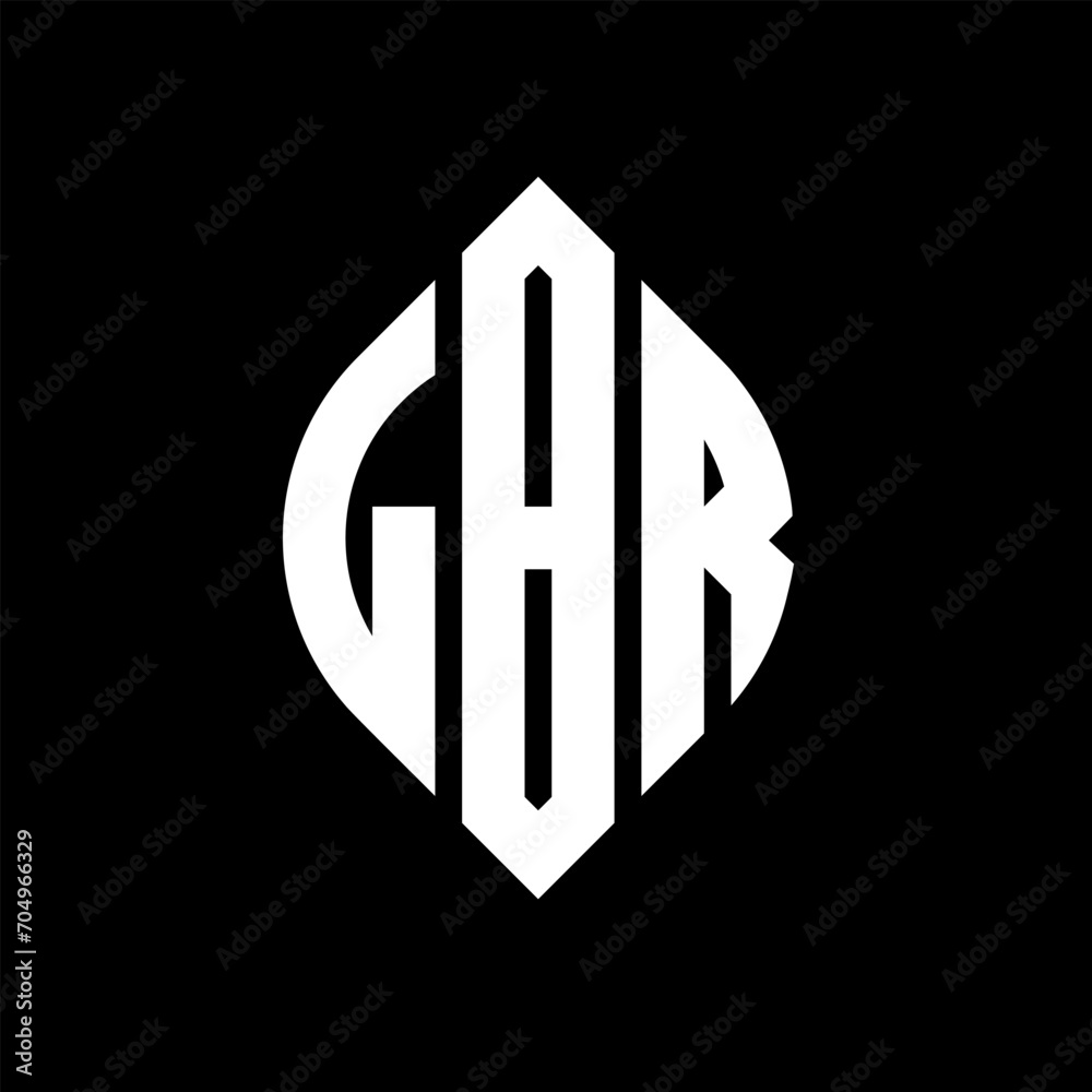 LBR circle letter logo design with circle and ellipse shape. LBR ellipse letters with typographic style. The three initials form a circle logo. LBR circle emblem abstract monogram letter mark vector. LBR circle letter logo design with circle and ellipse shape. LBR ellipse letters with typographic style. The three initials form a circle logo. LBR circle emblem abstract monogram letter mark vector.