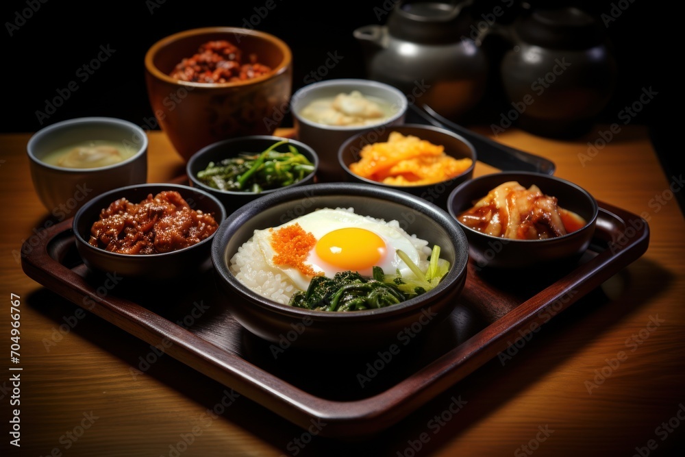 a close up of a plate of food on a plate of food on a plate of food on a plate on a table. a close up of a plate of food on a plate of food on a plate of food on a plate on a table.