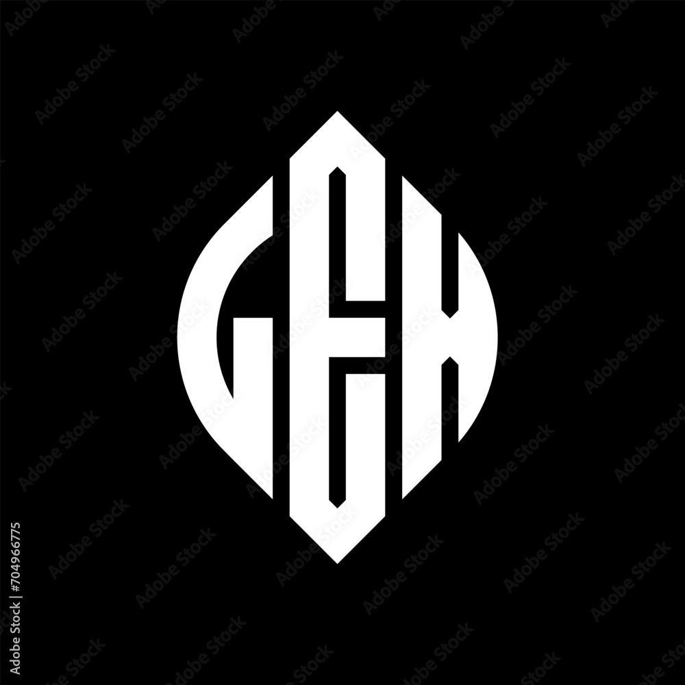 LEX circle letter logo design with circle and ellipse shape. LEX ellipse letters with typographic style. The three initials form a circle logo. LEX circle emblem abstract monogram letter mark vector. LEX circle letter logo design with circle and ellipse shape. LEX ellipse letters with typographic style. The three initials form a circle logo. LEX circle emblem abstract monogram letter mark vector.