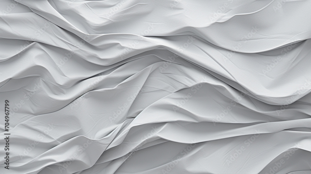 Crumpled paper texture in light gray color - ai generative Crumpled paper texture in light gray color - ai generative