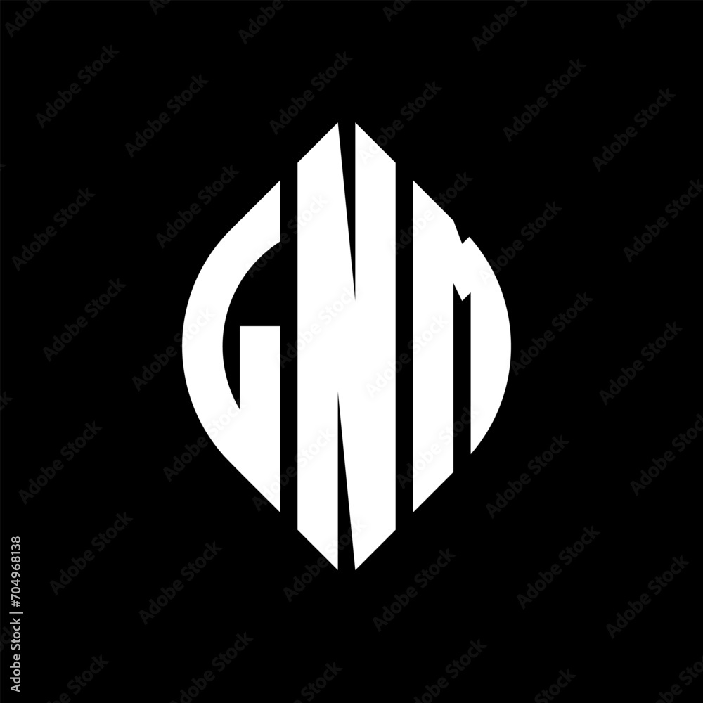 LNM circle letter logo design with circle and ellipse shape. LNM ellipse letters with typographic style. The three initials form a circle logo. LNM circle emblem abstract monogram letter mark vector. LNM circle letter logo design with circle and ellipse shape. LNM ellipse letters with typographic style. The three initials form a circle logo. LNM circle emblem abstract monogram letter mark vector.