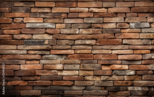Stack Bond Brick Wall texture.