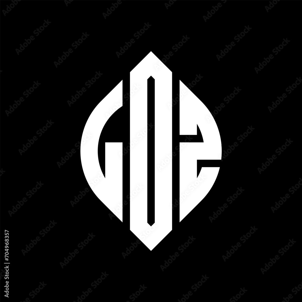 LOZ circle letter logo design with circle and ellipse shape. LOZ ellipse letters with typographic style. The three initials form a circle logo. LOZ circle emblem abstract monogram letter mark vector. LOZ circle letter logo design with circle and ellipse shape. LOZ ellipse letters with typographic style. The three initials form a circle logo. LOZ circle emblem abstract monogram letter mark vector.