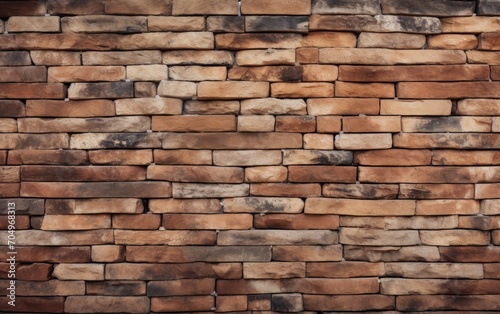 Stack Bond Brick Wall texture.