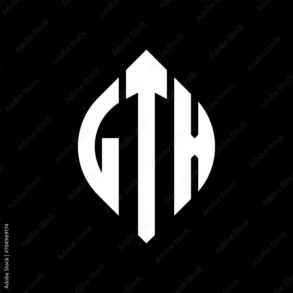 LTX circle letter logo design with circle and ellipse shape. LTX ellipse letters with typographic style. The three initials form a circle logo. LTX circle emblem abstract monogram letter mark vector. LTX circle letter logo design with circle and ellipse shape. LTX ellipse letters with typographic style. The three initials form a circle logo. LTX circle emblem abstract monogram letter mark vector.