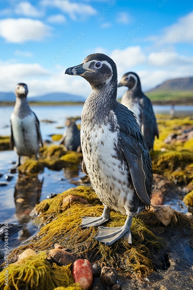 Obraz premium seagull on the beach
