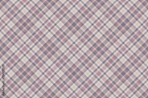 Overlay check fabric pattern, cross plaid textile vector. Retail texture seamless background tartan in pastel and white colors.