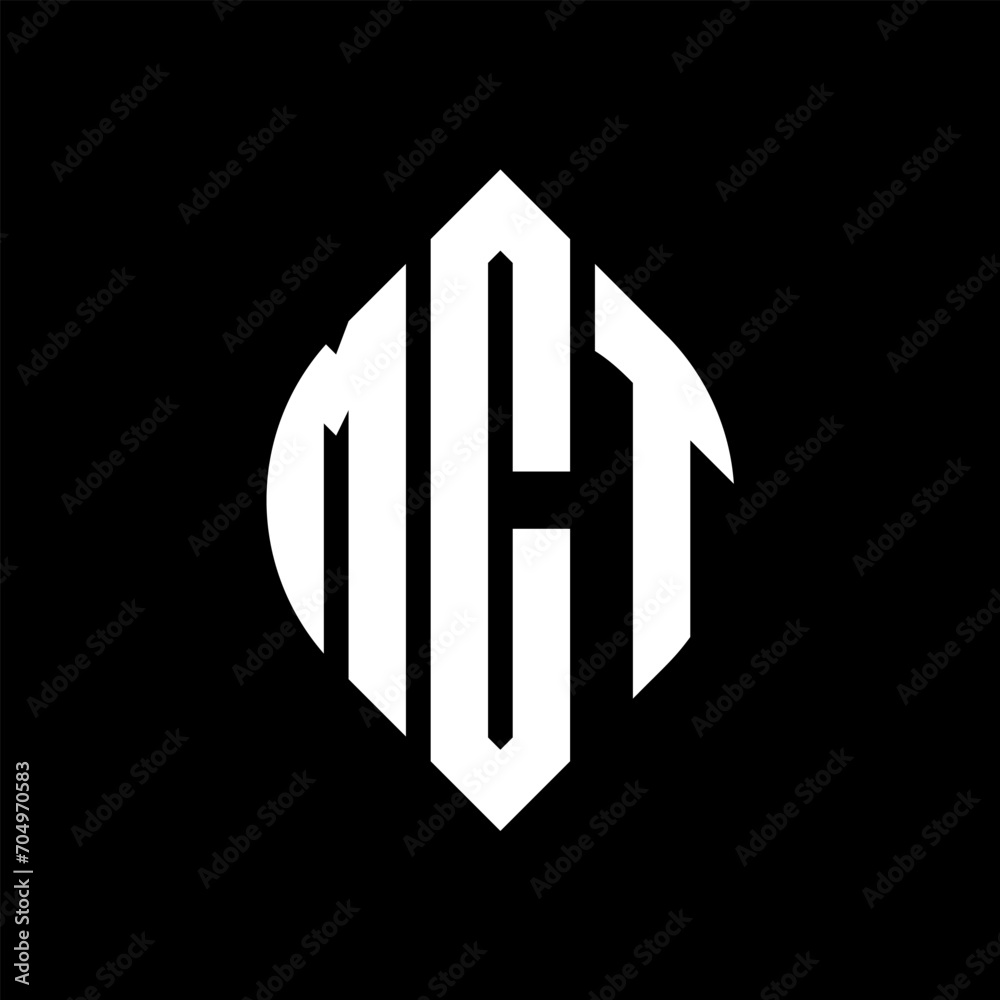 MCT circle letter logo design with circle and ellipse shape. MCT ellipse letters with typographic style. The three initials form a circle logo. MCT circle emblem abstract monogram letter mark vector. MCT circle letter logo design with circle and ellipse shape. MCT ellipse letters with typographic style. The three initials form a circle logo. MCT circle emblem abstract monogram letter mark vector.