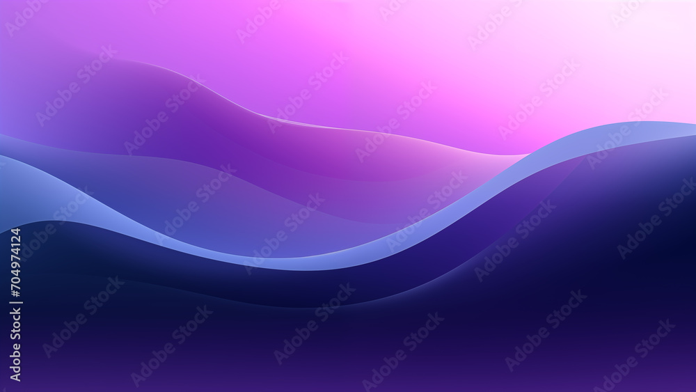 A Gradation of Purple Waves A Gradation of Purple Waves