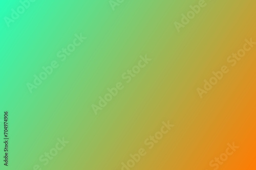 Abstract background with green and orange gradient