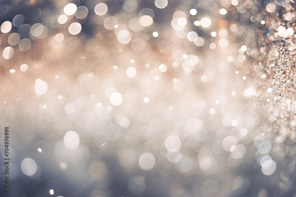 Obraz premium Luxury Bokeh Background with Glitter Lights